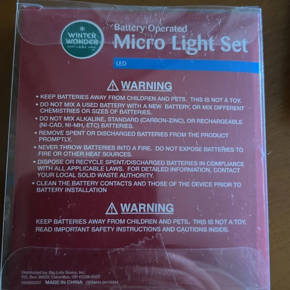 Winter Wonder Micro Light Set - Cool White